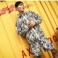 Streetgarm 100 Dollar Bill Windbreaker