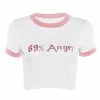 Streetgarm NEW 69% Angel Crop Top