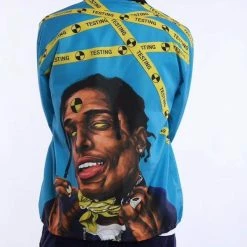 Budget 🌟 Streetgarm NEW A$AP Rocky Testing Coach Jacket 🌟 17 Streetgarm NEW A$AP Rocky Testing Coach Jacket