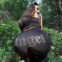 Streetgarm Angel Diamante Joggers