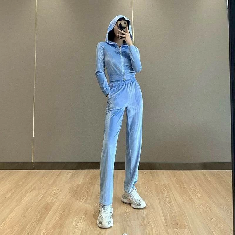 Promo โ Streetgarm Angel Velvet Embroidered Tracksuit ๐ 6 Streetgarm Angel Velvet Embroidered Tracksuit