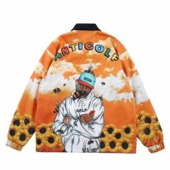 Streetgarm Anti Golf Wang Tyler The Creator Coach Jacket NEW