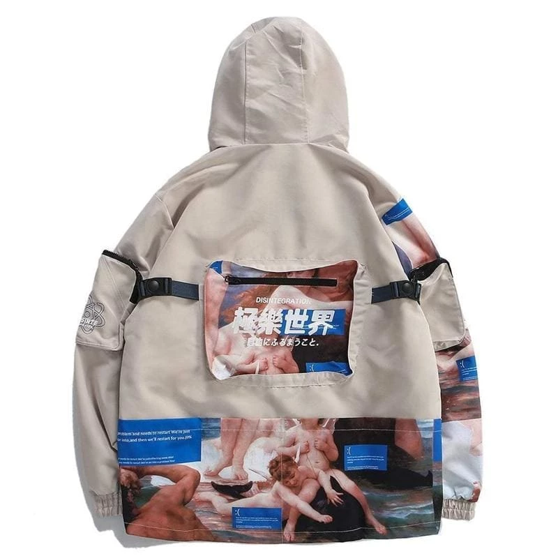 Budget ๐ Streetgarm Artwork Multi Pocket Jacket NEW โจ 4 Streetgarm Artwork Multi Pocket Jacket NEW