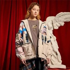 Budget ๐ Streetgarm Artwork Multi Pocket Jacket NEW โจ 11 Streetgarm Artwork Multi Pocket Jacket NEW