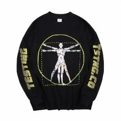 Streetgarm Asap Rocky Testing Vitruvian Long Sleeve T-Shirt