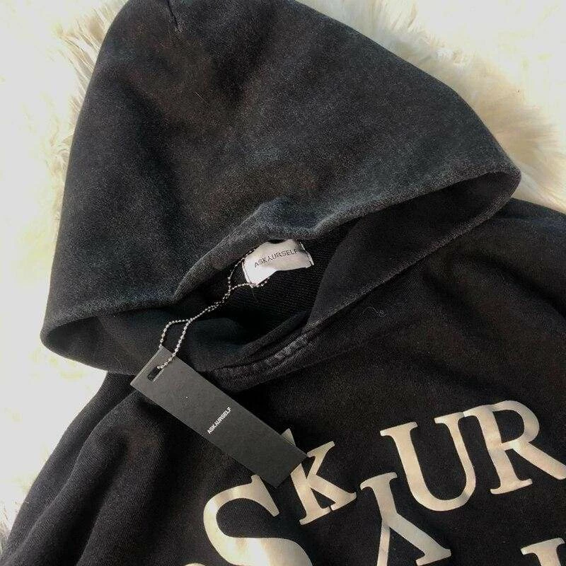 Flash Sale 👍 Streetgarm ASKYURSELF Hoodie NEW 🎉 9 Streetgarm ASKYURSELF Hoodie NEW