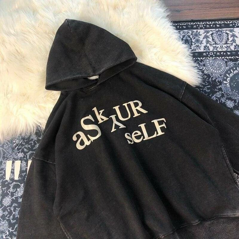 Flash Sale 👍 Streetgarm ASKYURSELF Hoodie NEW 🎉 8 Streetgarm ASKYURSELF Hoodie NEW