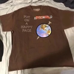 Buy 🥰 Streetgarm Astroworld Festival Happy Face T-Shirt 🎁 10 Streetgarm Astroworld Festival Happy Face T-Shirt