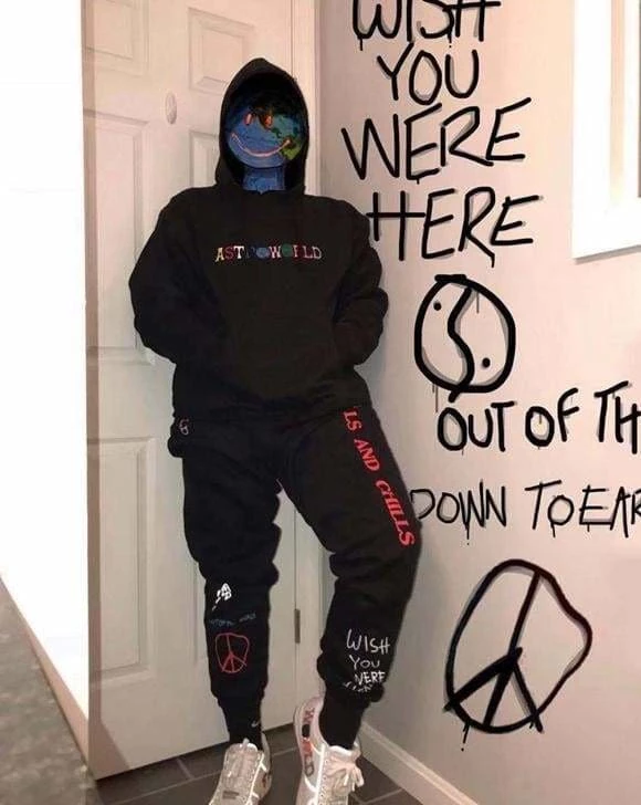 Flash Sale 💯 Streetgarm Astroworld 'Wish You Were Here' Hoodie ✔️ 11 Streetgarm Astroworld 'Wish You Were Here' Hoodie