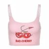 Streetgarm Bad Cherry Crop Top