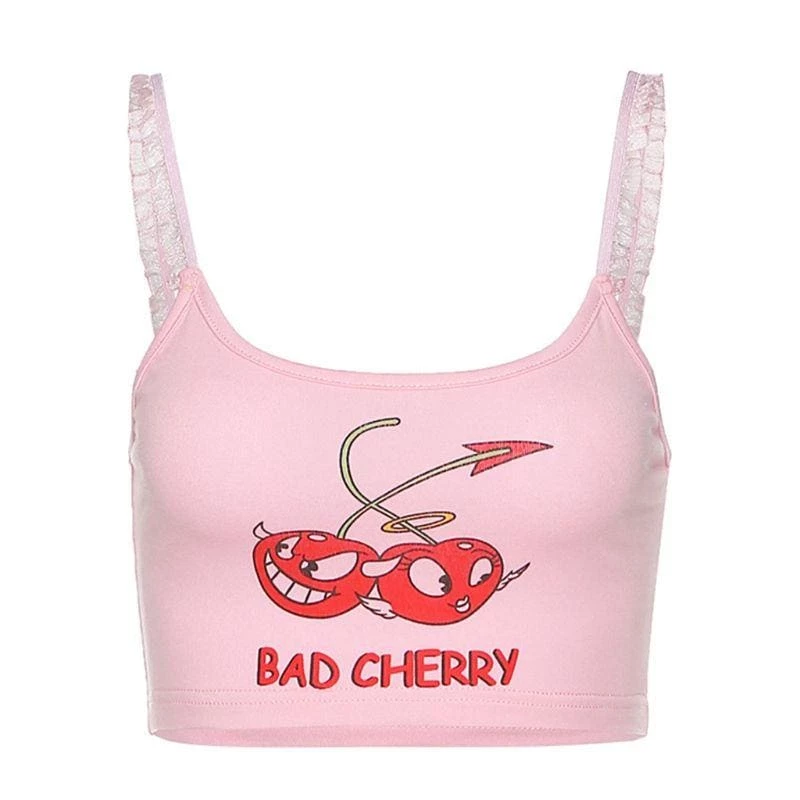 New ⌛ Streetgarm Bad Cherry Crop Top ✔️ 3 Streetgarm Bad Cherry Crop Top