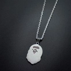 Streetgarm NEW Bape Ape Pendant Necklace