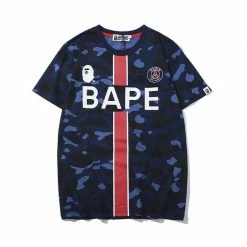 Streetgarm NEW Bape PSG Football Top