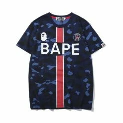 Streetgarm NEW Bape PSG Football Top