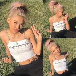 Streetgarm Barbed Wire Crop Top NEW