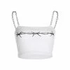 Streetgarm Barbed Wire Crop Top NEW