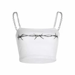 Streetgarm Barbed Wire Crop Top NEW