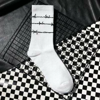Coupon π Streetgarm Barbed Wire 𧦠Socks NEW β€οΈ 5 Streetgarm Barbed Wire Socks NEW