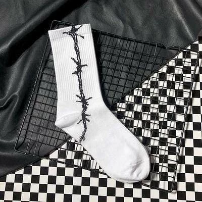Coupon π Streetgarm Barbed Wire 𧦠Socks NEW β€οΈ 6 Streetgarm Barbed Wire Socks NEW