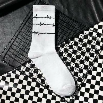 Coupon π Streetgarm Barbed Wire 𧦠Socks NEW β€οΈ 7 Streetgarm Barbed Wire Socks NEW
