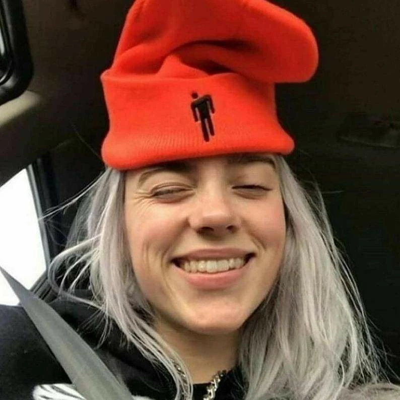 Wholesale ๐ Streetgarm Billie Eilish Hang Man Beanie NEW โ๏ธ 5 Streetgarm Billie Eilish Hang Man Beanie NEW