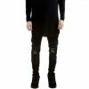 Discount ⌛ Streetgarm Black Destroyed Denim 👖 Jeans NEW 🛒 1 Streetgarm Black Destroyed Denim Jeans NEW