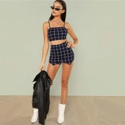 Outlet ๐ Streetgarm NEW Black Plaid Two Piece ๐ 11 Streetgarm NEW Black Plaid Two Piece