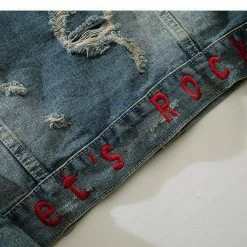 Buy ๐ Streetgarm Blue Tiger Denim Jacket NEW ๐ฅ 20 Streetgarm Blue Tiger Denim Jacket NEW