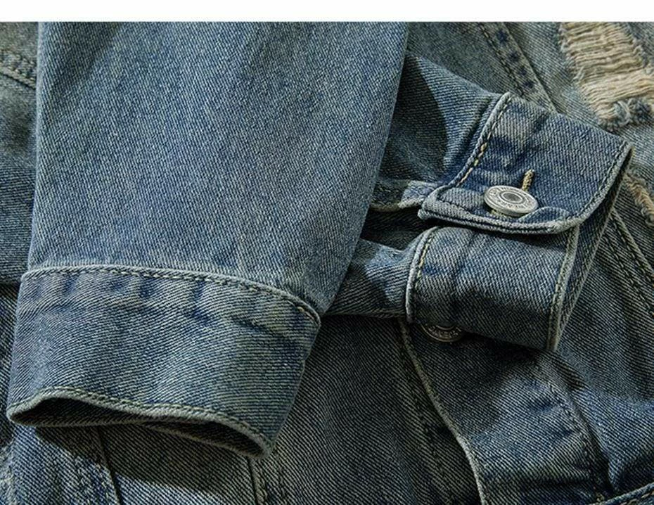 Buy ๐ Streetgarm Blue Tiger Denim Jacket NEW ๐ฅ 7 Streetgarm Blue Tiger Denim Jacket NEW