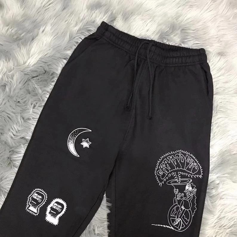 Discount ❤️ Streetgarm Brain Dead Gustavo Sweatpants NEW 🛒 12 Streetgarm Brain Dead Gustavo Sweatpants NEW