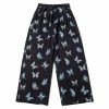 Outlet ๐ฅ Streetgarm Butterfly Print Baggy Sweatpants NEW ๐ 1 Streetgarm Butterfly Print Baggy Sweatpants NEW
