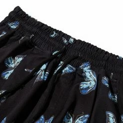 Streetgarm Butterfly Print Baggy Sweatpants NEW