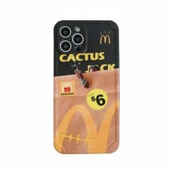 Streetgarm NEW Cactus Jack Mcdonalds Bag IPhone Case