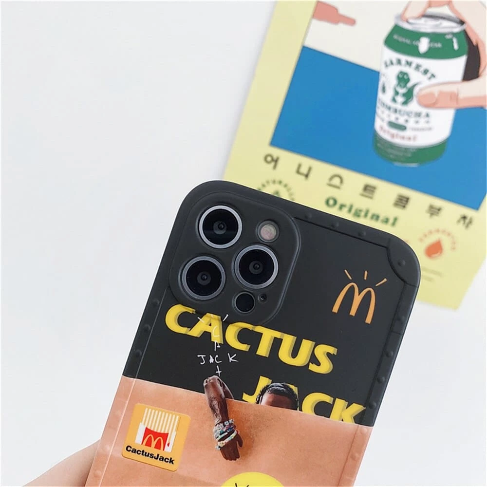 Best Sale ✔️ Streetgarm NEW Cactus Jack Mcdonalds Bag IPhone Case 😀 5 Streetgarm NEW Cactus Jack Mcdonalds Bag IPhone Case