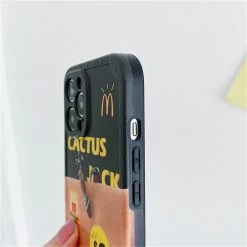 Best Sale ✔️ Streetgarm NEW Cactus Jack Mcdonalds Bag IPhone Case 😀 12 Streetgarm NEW Cactus Jack Mcdonalds Bag IPhone Case