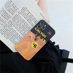 Best Sale ✔️ Streetgarm NEW Cactus Jack Mcdonalds Bag IPhone Case 😀 14 Streetgarm NEW Cactus Jack Mcdonalds Bag IPhone Case