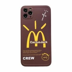 Streetgarm NEW Cactus Jack Mcdonalds CREW Phone Case