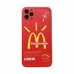 Streetgarm NEW Cactus Jack Mcdonalds CREW Phone Case