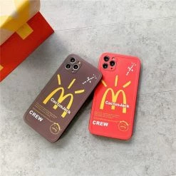 Streetgarm NEW Cactus Jack Mcdonalds CREW Phone Case
