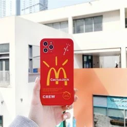 Streetgarm NEW Cactus Jack Mcdonalds CREW Phone Case