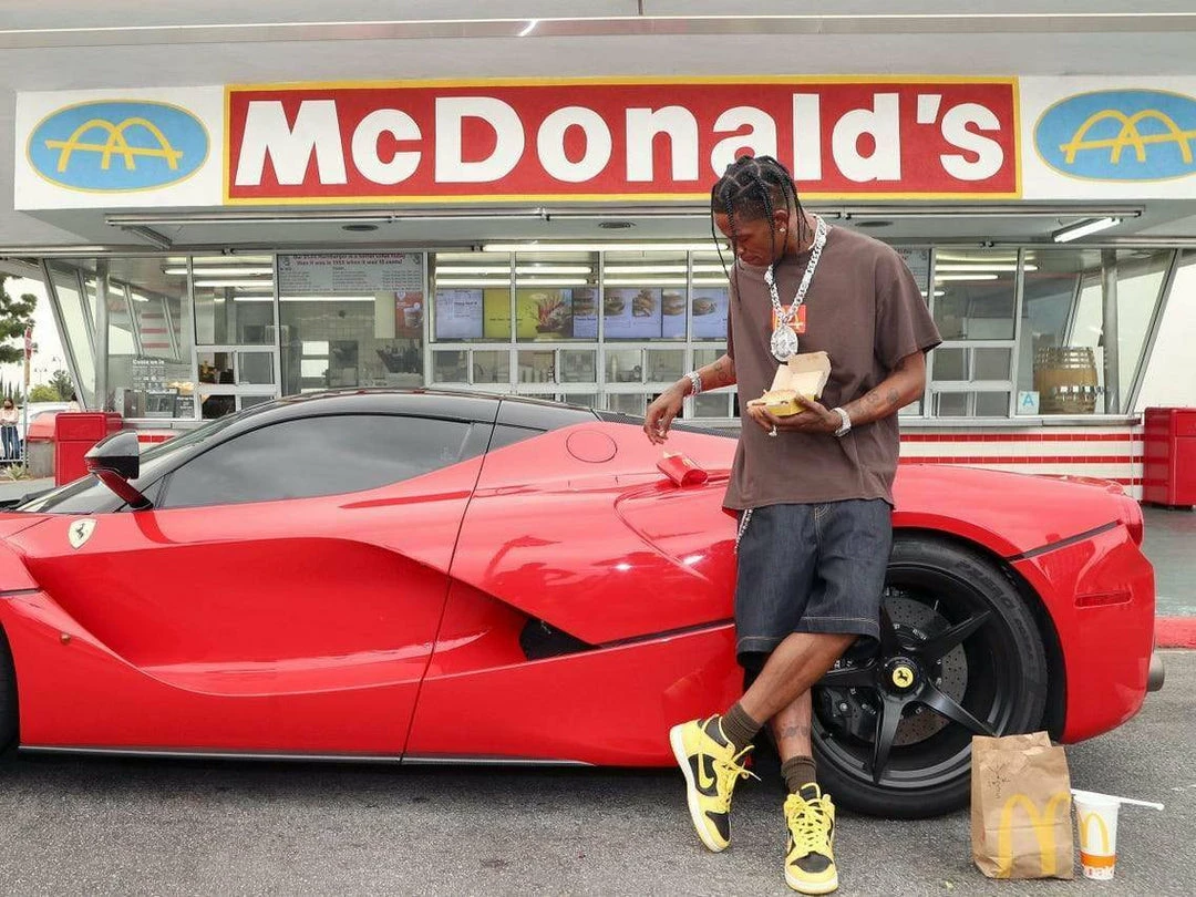 Budget 🎁 Streetgarm Cactus Jack McDonalds T-Shirt 🌟 4 Streetgarm Cactus Jack McDonalds T-Shirt