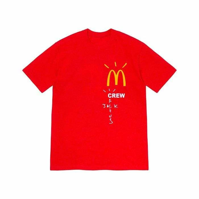 Budget 🎁 Streetgarm Cactus Jack McDonalds T-Shirt 🌟 7 Streetgarm Cactus Jack McDonalds T-Shirt