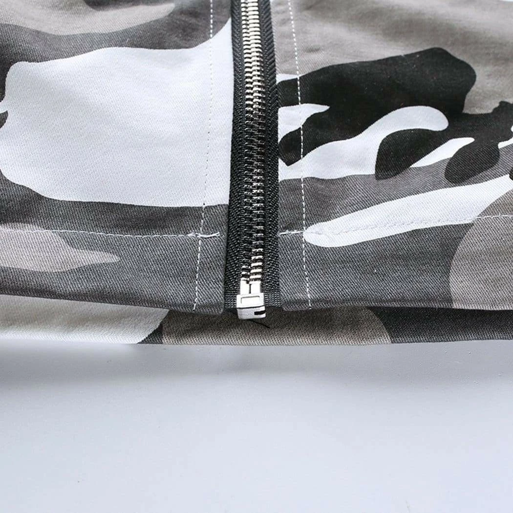 Buy ๐งจ Streetgarm Camo Mini ๐ Skirt - Grey NEW ๐ 7 Streetgarm Camo Mini Skirt - Grey NEW