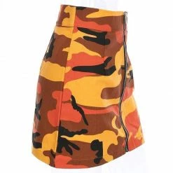 Cheapest ๐ฏ Streetgarm Camo Mini ๐ Skirt - Orange ๐คฉ 8 Streetgarm Camo Mini Skirt - Orange