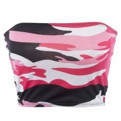 Streetgarm Camo Tube Top - Pink NEW