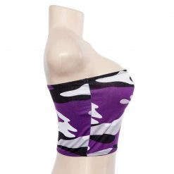 Streetgarm Camo Tube Top - Purple NEW