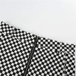 Streetgarm Checkerboard Mini Skirt