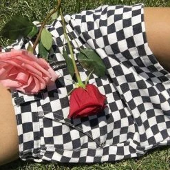 Streetgarm Checkerboard Mini Skirt