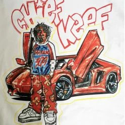 Hot Sale ❤️ Streetgarm Chief Keef Lamborghini T-Shirt NEW 🛒 7 Streetgarm Chief Keef Lamborghini T-Shirt NEW