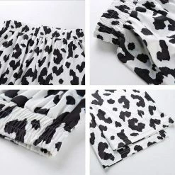 Wholesale ๐งจ Streetgarm NEW Cow Print Casual Pants ๐ฅ 24 Streetgarm NEW Cow Print Casual Pants